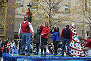 WRAL-TV float