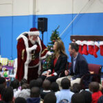 Santa, Lynda Loveland & Mike Chase