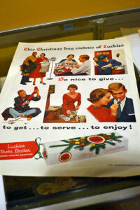 Lucky Strike Xmas Memorabilia