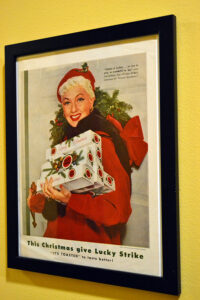 Lucky Strike Xmas Memorabilia