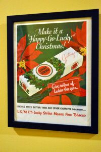 Lucky Strike Xmas Memorabilia