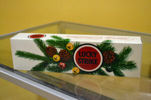 Lucky Strike Xmas Memorabilia