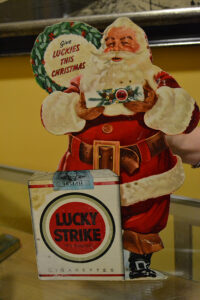 Lucky Strike Xmas Memorabilia