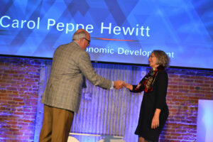 Jim Goodmon & Carol Peppe Hewitt
