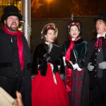 Christmas carolers