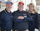 Bill Jordan, Don Meade & Sheri Logan