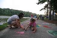 Chalk drawing