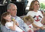 Jim Kelly & family