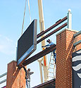 Durham Bulls Video Board Installation