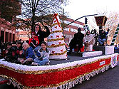 WRAL-FM float