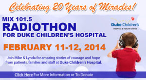 MIX 101.5 Radiothon 2014