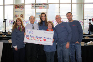 2014 MIX Radithon check presentation