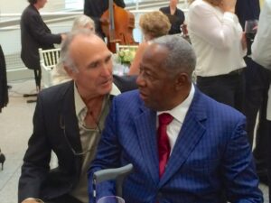 Ron Shelton & Hank Aaron