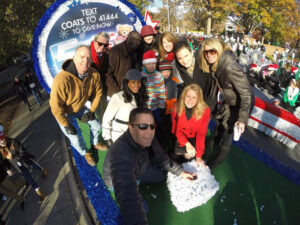 WRAL-TV float