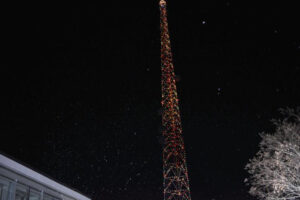 WRAL Tower Lighting