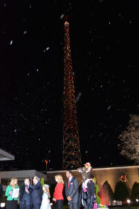 WRAL Tower Lighting