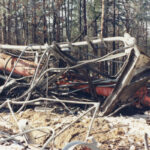 Antenna in the rubble