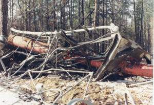 Tower debris