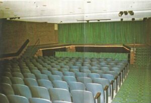 WRAL old auditorium and stage