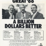 Publicity flyer, 1988