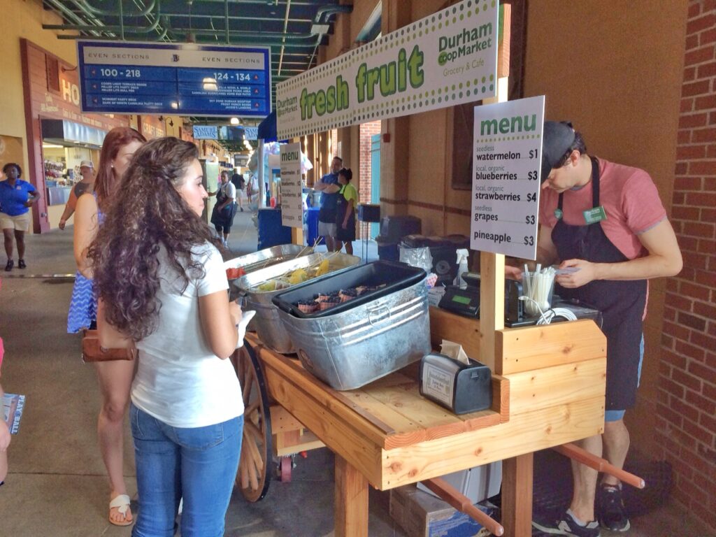 Fresh Fruit Cart