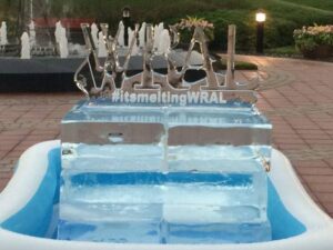 WRAL Ice Sculpture