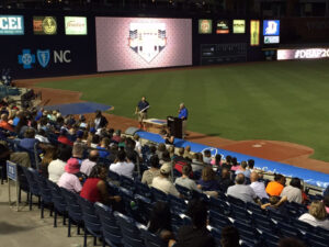 Durham Bulls celebration