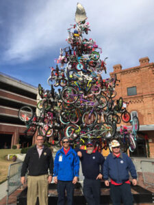 2015 American Tobacco Tree of Bikes