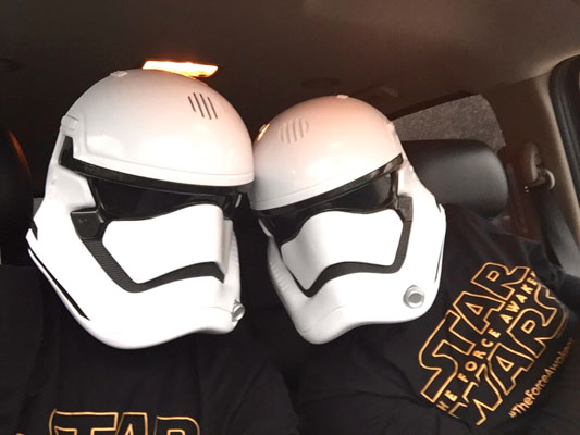 The MIX 101.5 Storm Trooper Prize Patrol