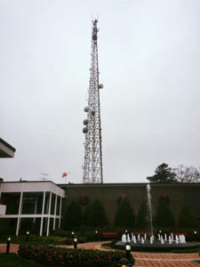 WRAL-TV Tower Lighting 2015