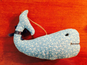 whale ornament