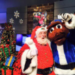 Santa & Wool E. Bull