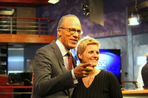 Lester Holt & Shelly Leslie