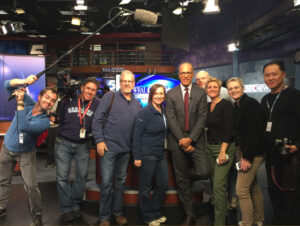 Lester Holt at WRAL