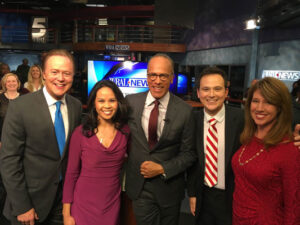 Lester Holt at WRAL