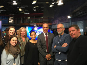 Lester Holt at WRAL