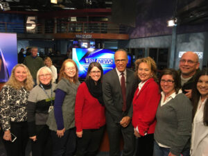 Lester Holt at WRAL