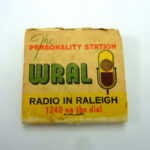 WRAL ABC matchbook