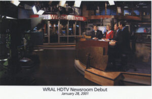 WRAL HD news set