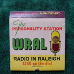 WRAL NBC matchbook