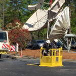 Tower maintenance crew at Microspace