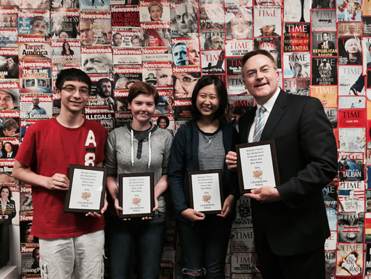 2016 Brain Game Champs: Raleigh Charter High School