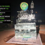 WRAL Rio ice sculpture