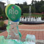 WRAL Rio ice sculpture