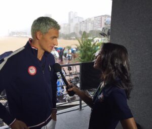 Ryan Lochte & Renee Chou