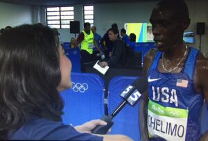 Renee Chou & Paul Chelimo