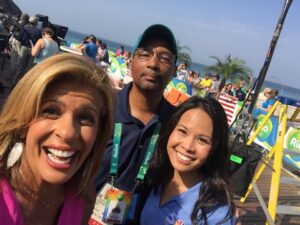 Hoda Kotb, Ed Wilson & Renee Chou