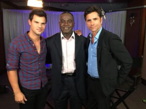 Taylor Lautner, Ken Smith & John Stamos