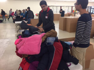 WRAL-TV Coats sorting