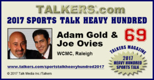 Adam & Joe 2017 TALKERS Heavy Hundred